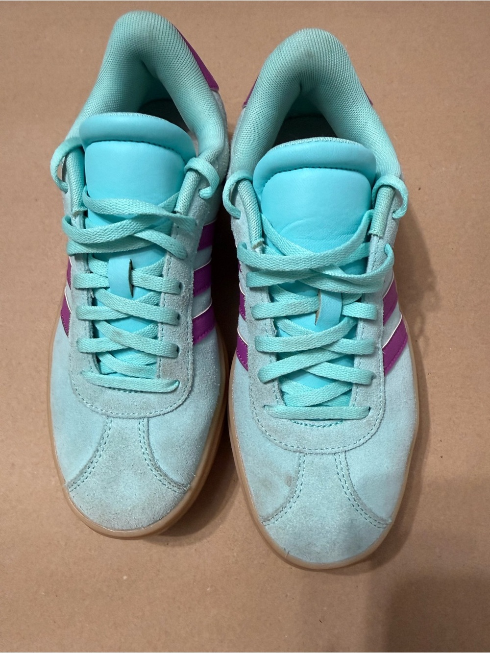 Adidas court bold suede sneakers